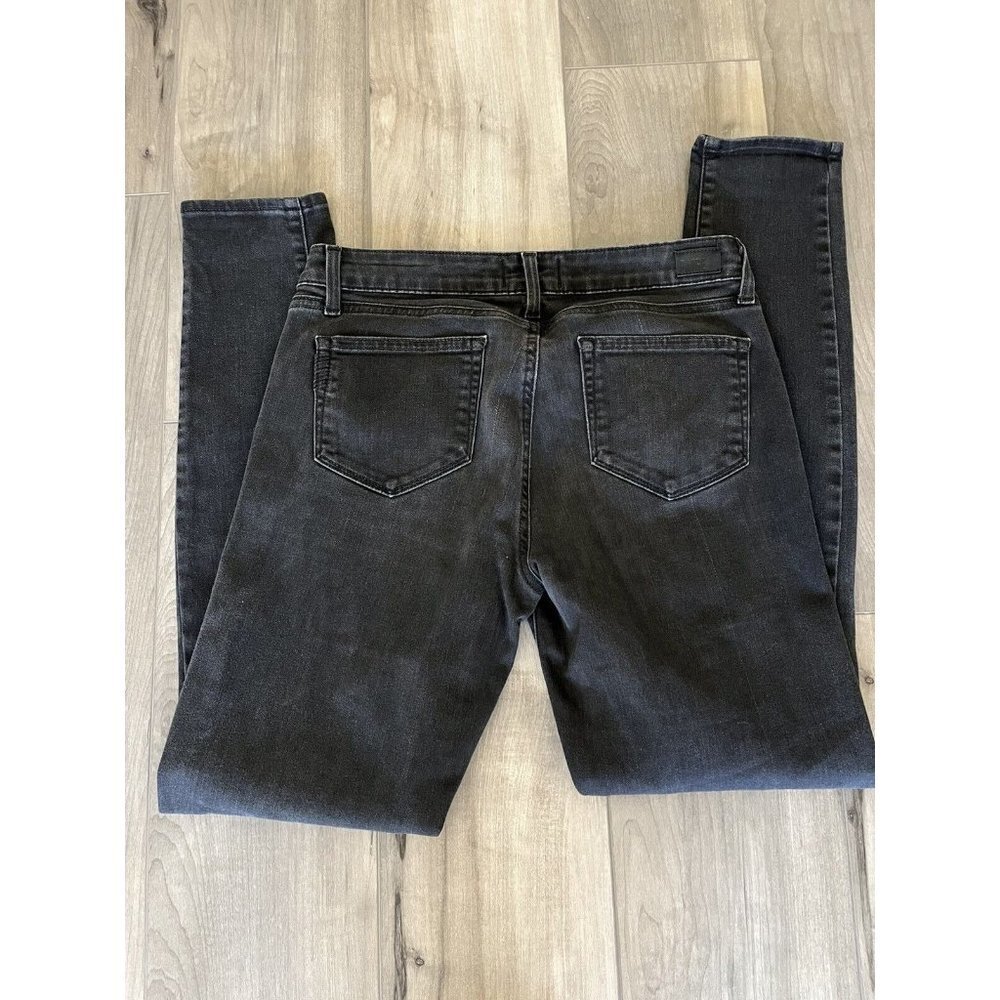 Paige Verdugo Ultra Skinny Jeans size 29 casual 5 pocket black 31" x 30.5" - Picture 10 of 12